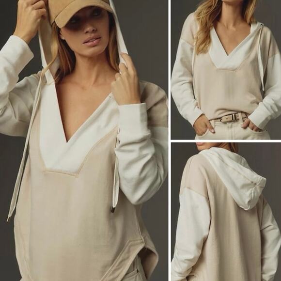 Anthropologie Pilcro Wharfside Hooded Sweatshirt - Picture 1 of 8